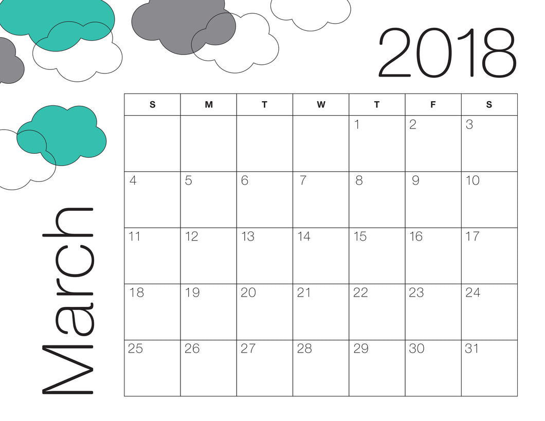 March Calendar Colour (Free Printable) – Other Life Lessons march-calendar-colour-free-printable-other-life-lessons